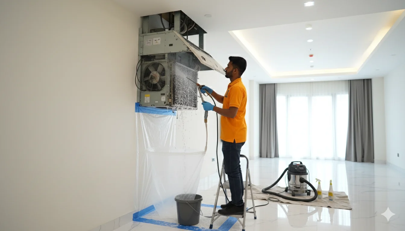 AC Coil Cleaning